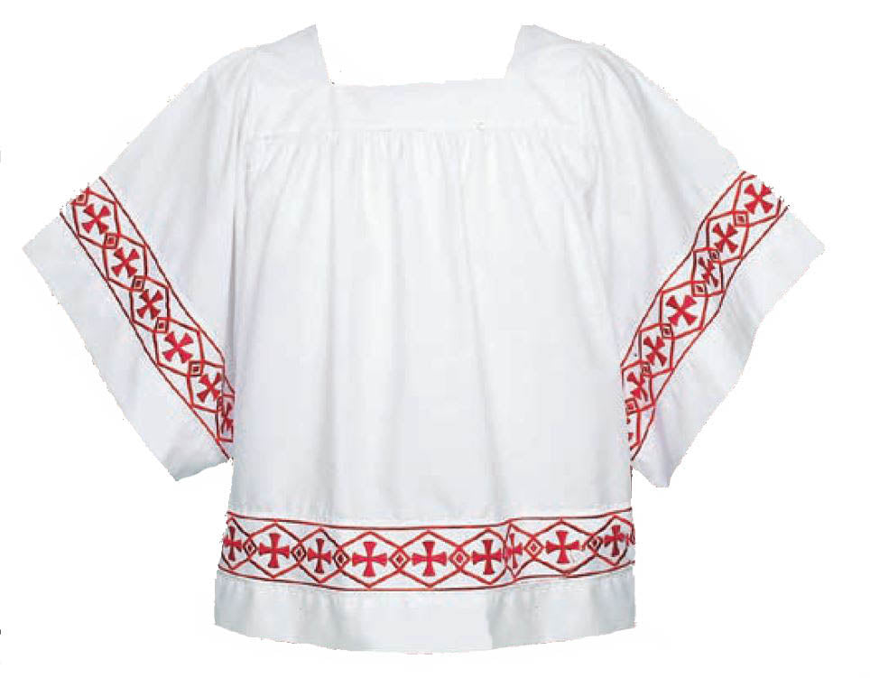 Abbey Brand 133B Banded Altar Server Surplices