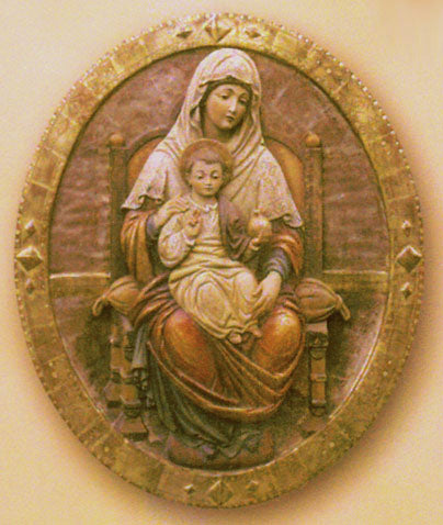 24 inch Madonna and Child Relief