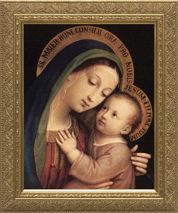 Our Lady of Good Council Framed Print - Various Sizes