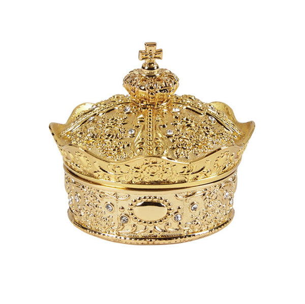 Gold Crown Wedding Coins Arras Set WC614