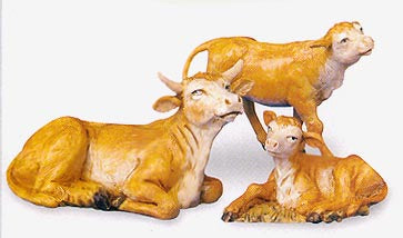 Ox Family Family Fontanini Figure Set 51534