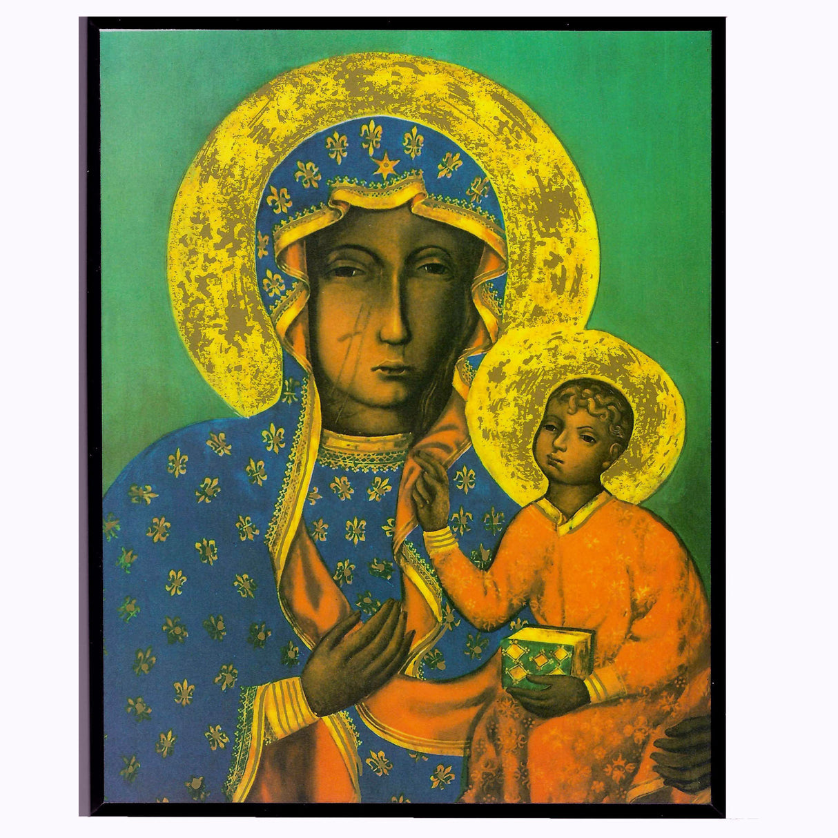 Our Lady of Czestochowa Icon 6 x 7.5 inches