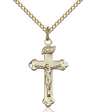 Gold Filled Crucifix Pendant 0669GF/18G
