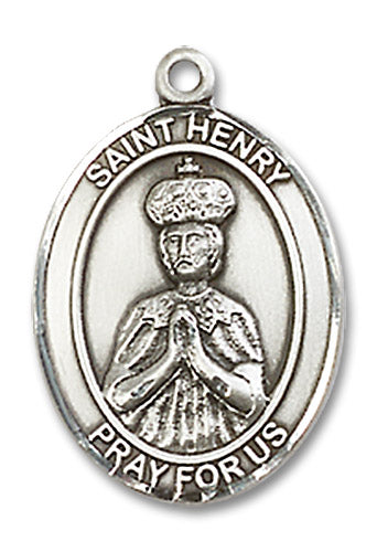 St. Henry II Sterling Silver Medal 8046SS/18S