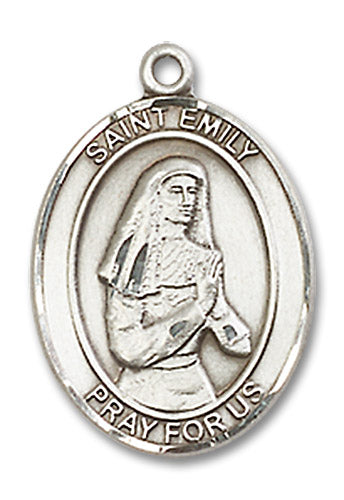 St. Emily de Vialar Sterling Silver Medal 8047SS/18S