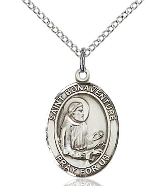 St. Bonaventure Sterling Silver Medal 8085SS/18S