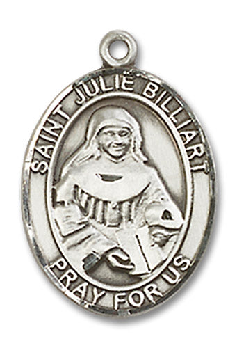 St. Julie Billiart Sterling Silver Medal 8117SS/18S