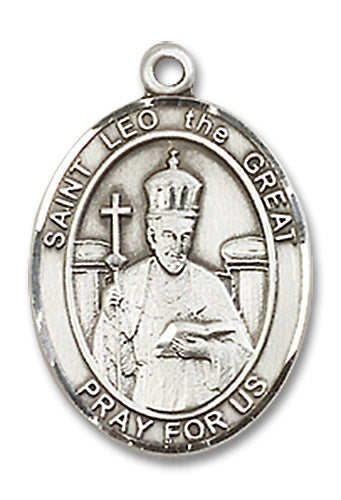 St. Leo the Great Sterling Silver Medal 8120SS/18S