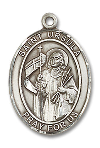 St. Ursula Sterling Silver Medal 8127SS/18S