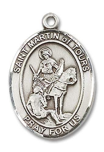 St. Martin de Tours Sterling Silver Medal 8200SS/18S