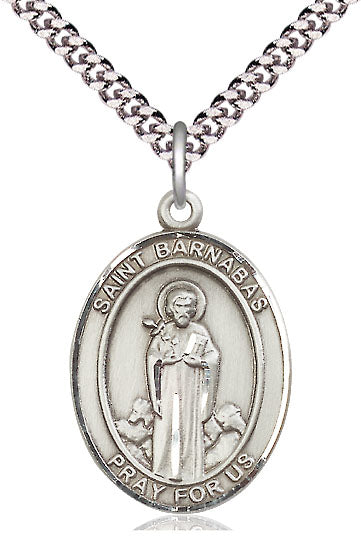 St. Barnabas Sterling Silver Medal