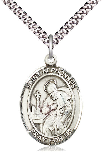 St. Alphonsus Sterling Silver Medal 8221SS/18S
