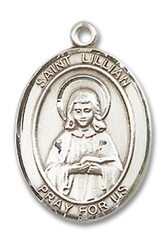 St. Lillian Sterling Silver Medal