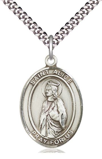 St. Alice Sterling Silver Medal
