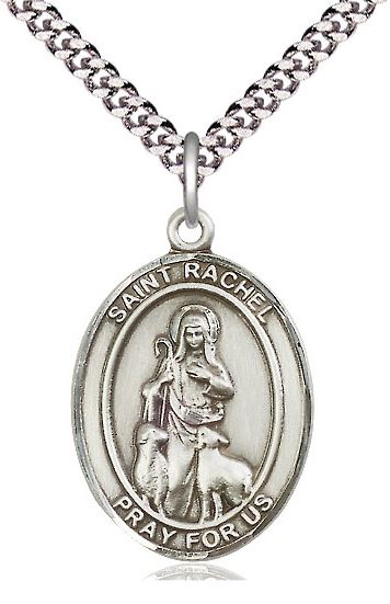St. Rachel Sterling Silver Medal