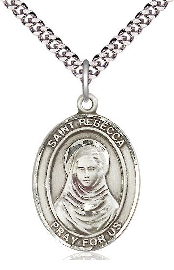 St. Rebecca Sterling Silver Medal