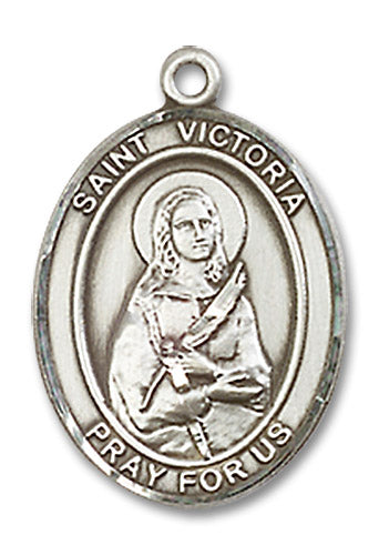 St. Victoria Sterling Silver Medal