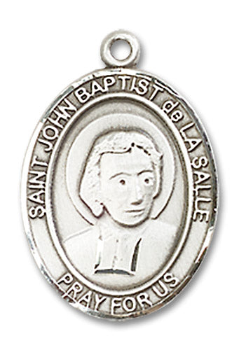 St. John Baptist de la Salle Sterling Silver Medal