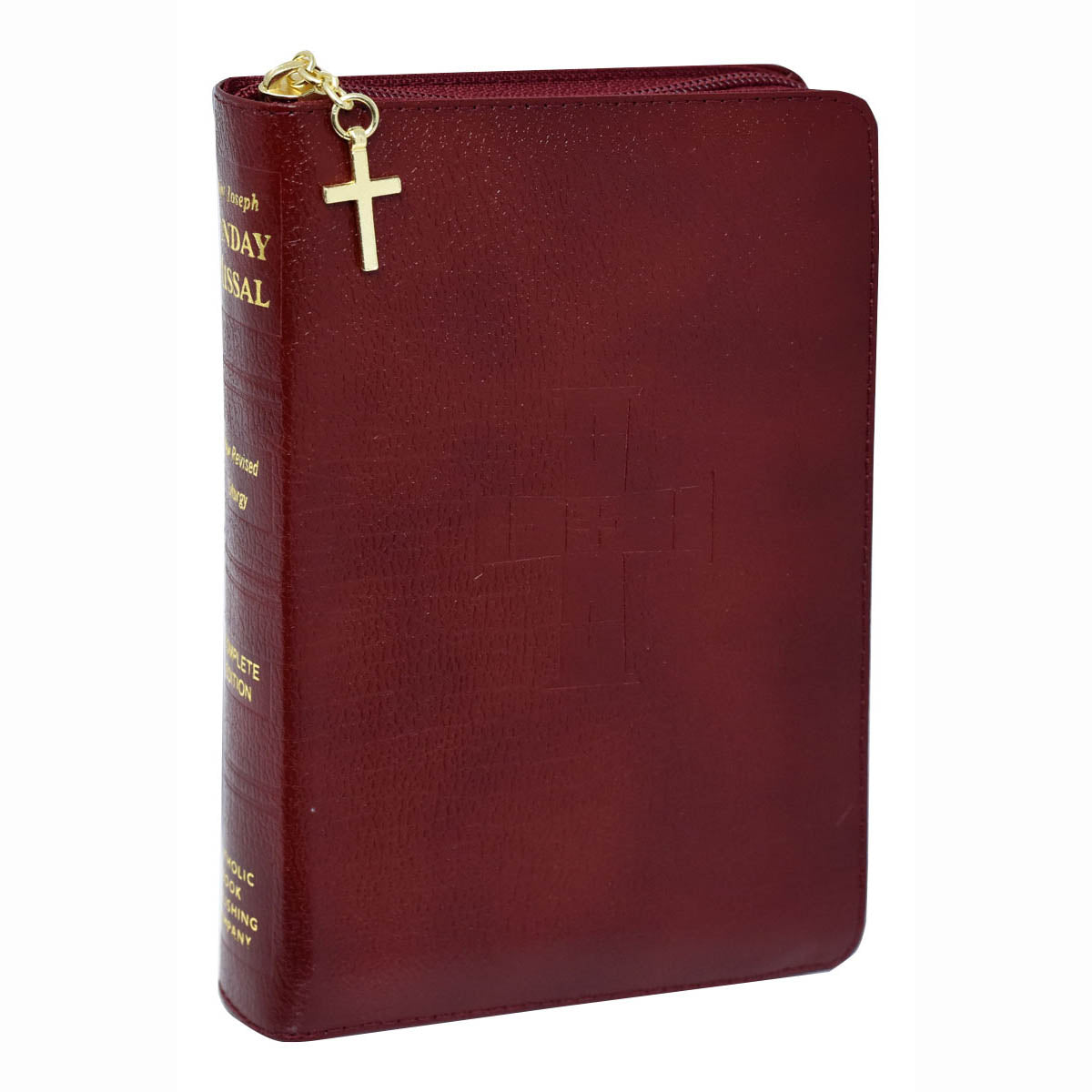 St. Joseph Sunday Missal Burgundy Bonded Leather
