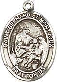 St. Bernard of Montjoux Sterling Silver Medal