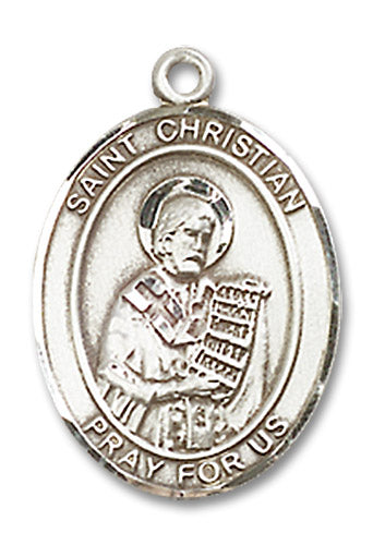 St. Christian Demosthenes Sterling Silver Medal