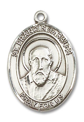 St. Francis de Sales Sterling Silver Medal