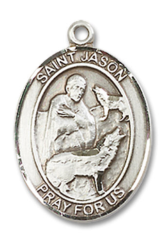 St. Jason Sterling Silver Medal