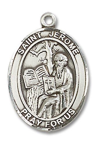 St. Jerome Sterling Silver Medal