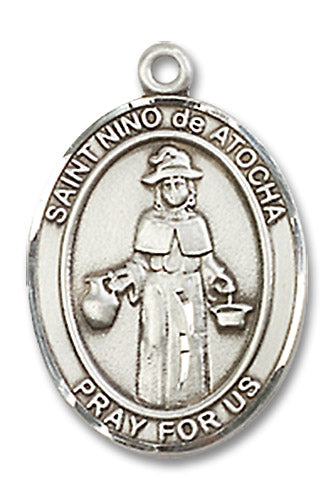 St. Nino de Atocha Sterling Silver Medal