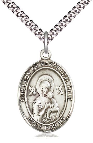 Our Lady of Perpetual Help Sterling Silver Medal