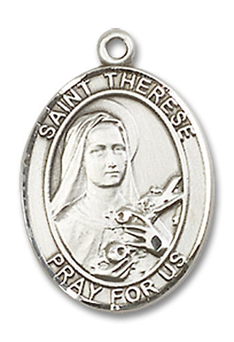 St. Therese of Lisieux Sterling Silver Medal