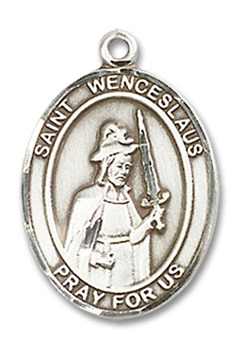 St. Wenceslaus Sterling Silver Medal