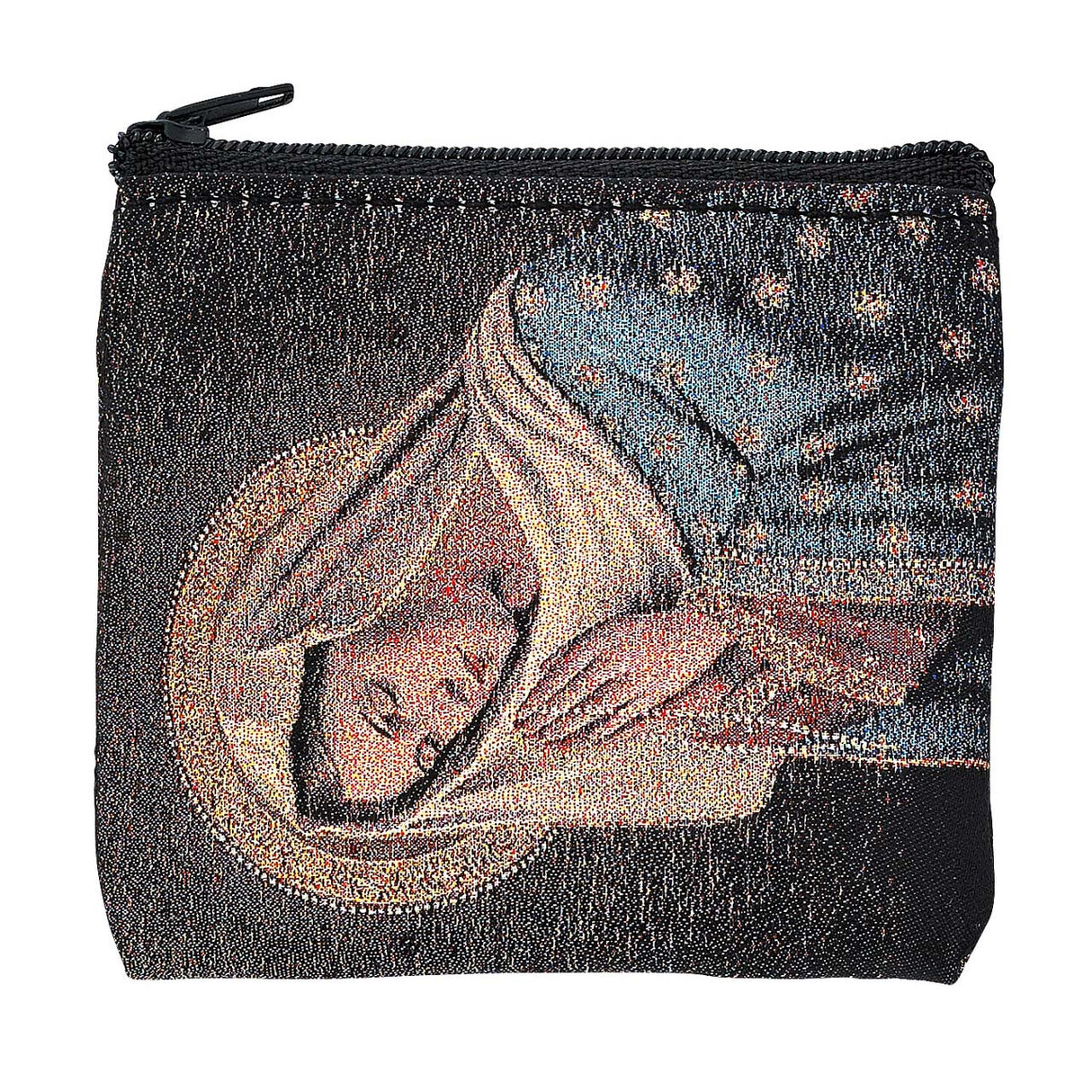 Praying Madonna Tapestry Rosary Case RP4