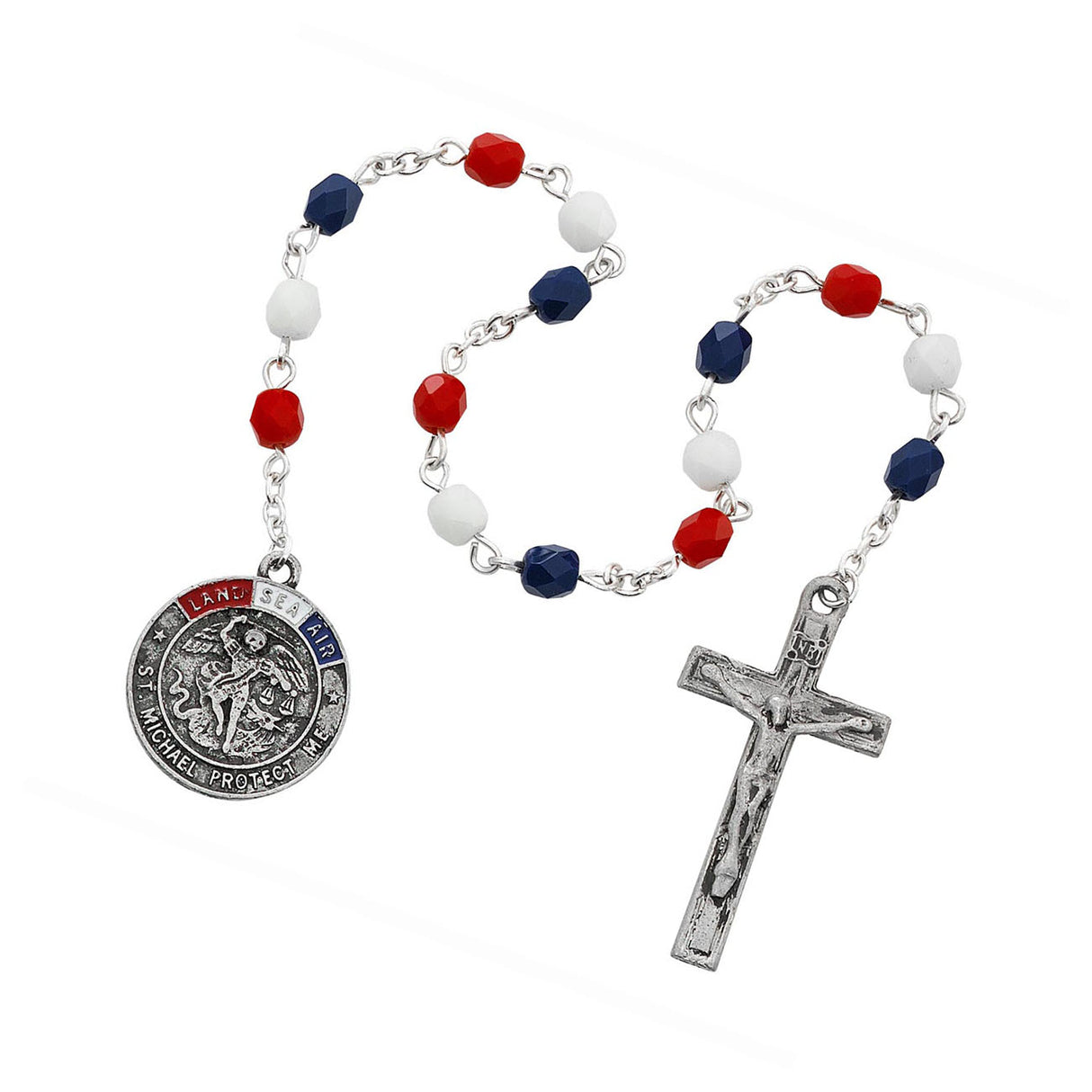St. Michael MIlitary / Soldiers Chaplet with Prayer Card
