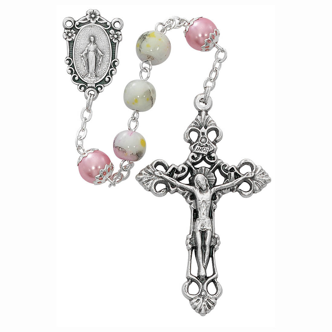 8mm Marbeline Rosary P254R