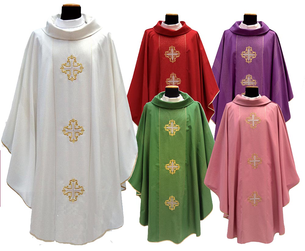 Francesco Three Cross Chasuble no. 336