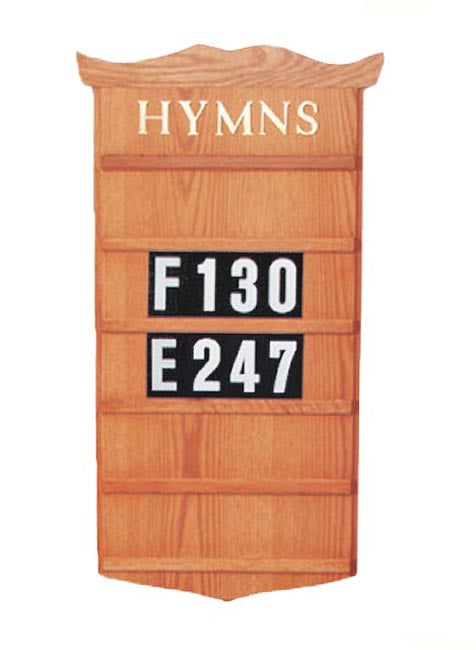 Hanging Hymn Board 239H