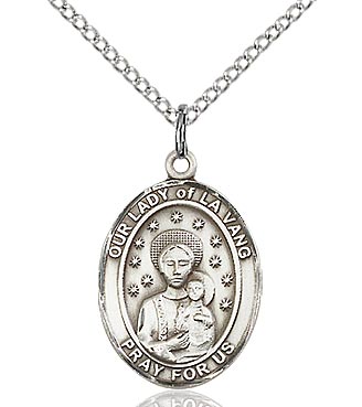 Our Lady of La Vang Sterling Silver Medal