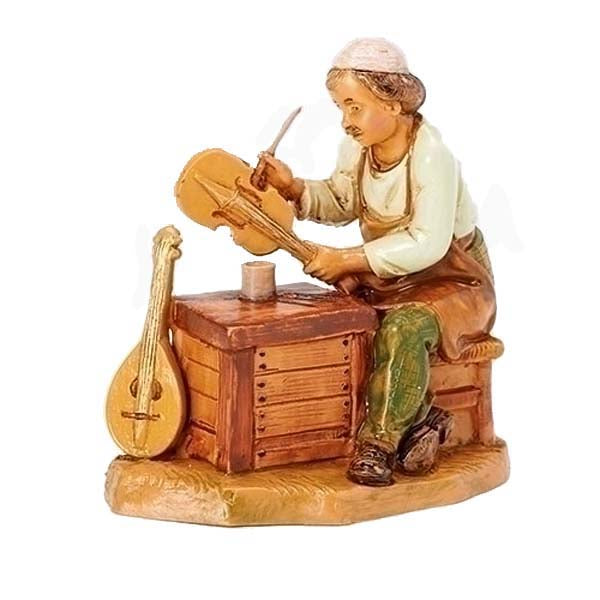 Zimri, Instrument Maker Figure by Fontanini no. 54094