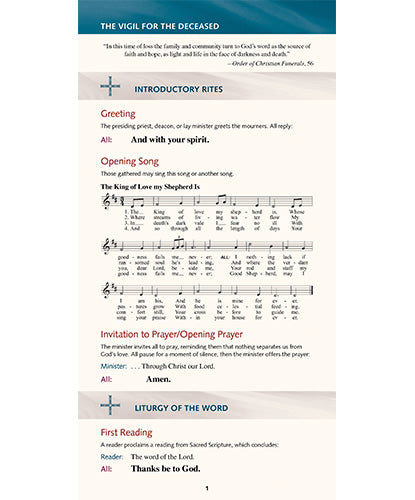 Vigil for the Deceased Card