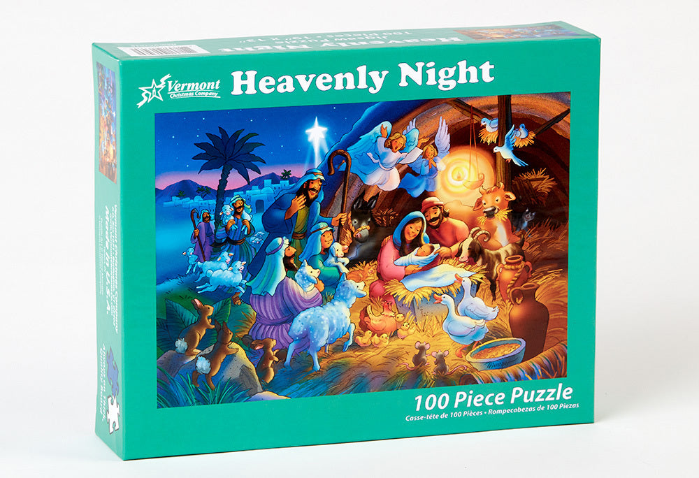 Child's Heavenly Night Jigsaw Puzzle 100 pieces