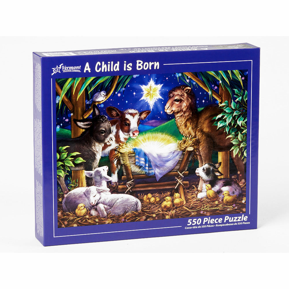 A Child is Born Jigsaw Puzzle 550 pieces