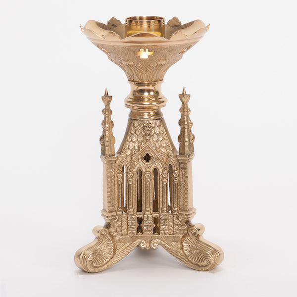 Gothic Short Altar Candlestick H34SH