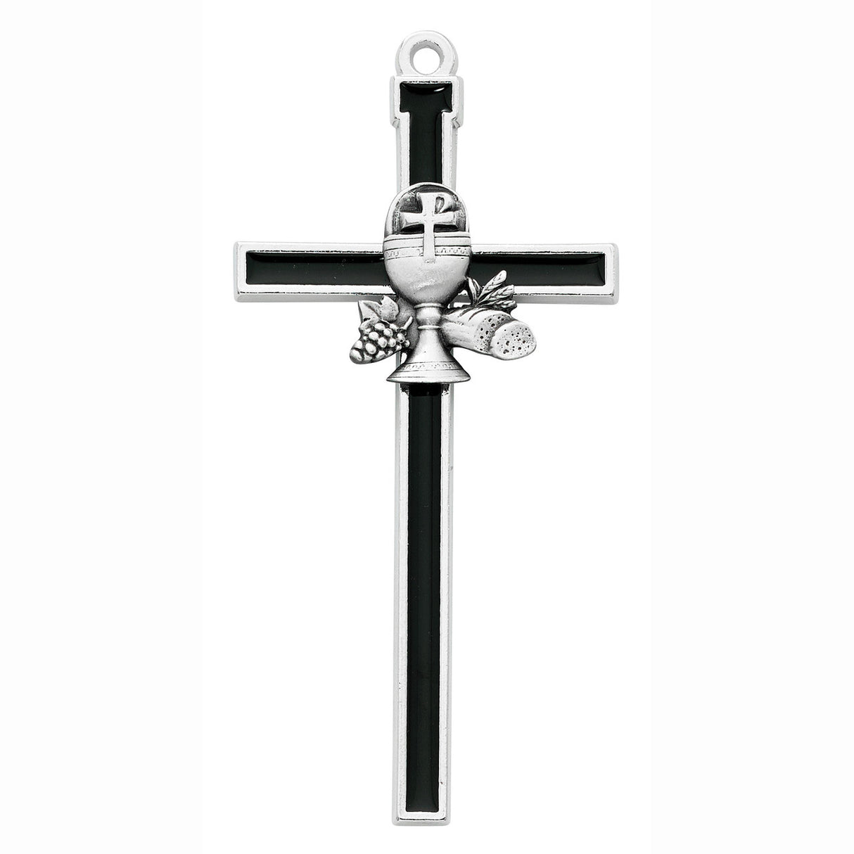 5 inch Black First Communion Cross