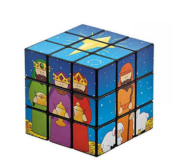 Nativity Puzzle Cubes