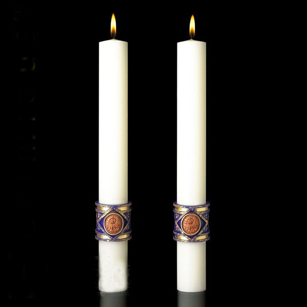Lilium Complementing Altar Candle 2 piece Sets