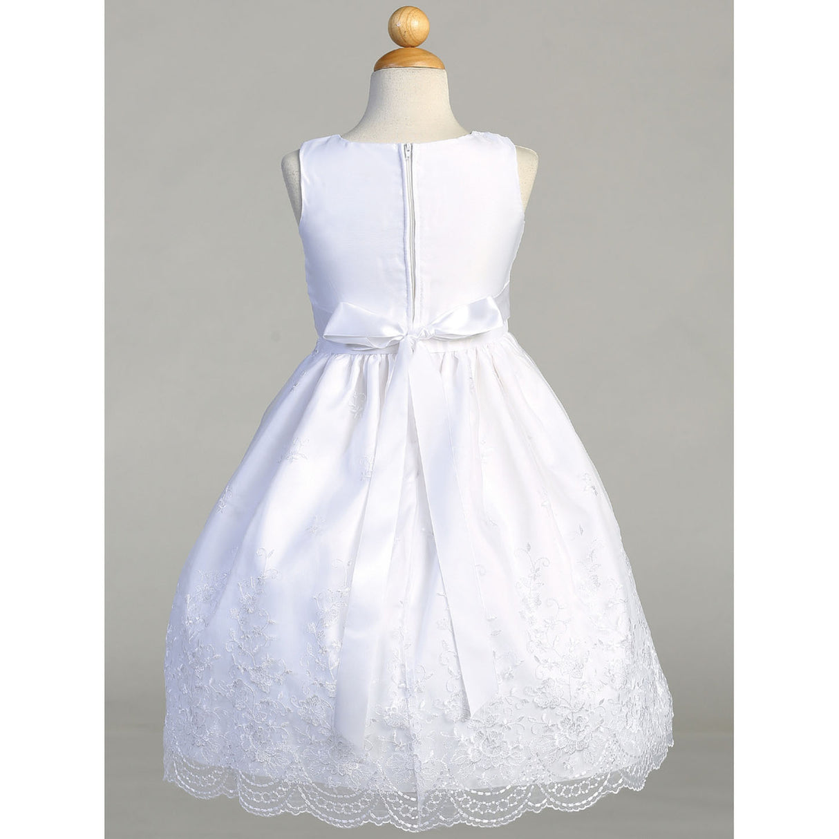 Ava First Communion Dress with Bow SP110