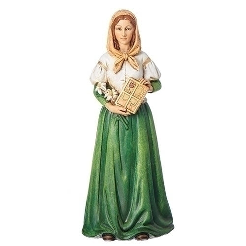6 inch Saint Dymphna Statue