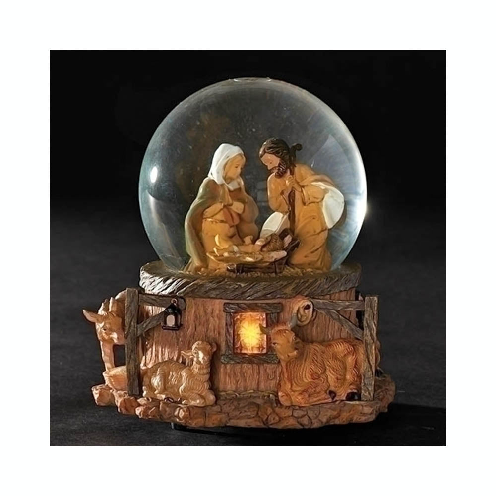 Fontanini Sculpted Base Musical Glitterdome