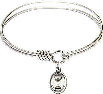 Bangle Bracelet with Communion Charm B4204RH-0976SS